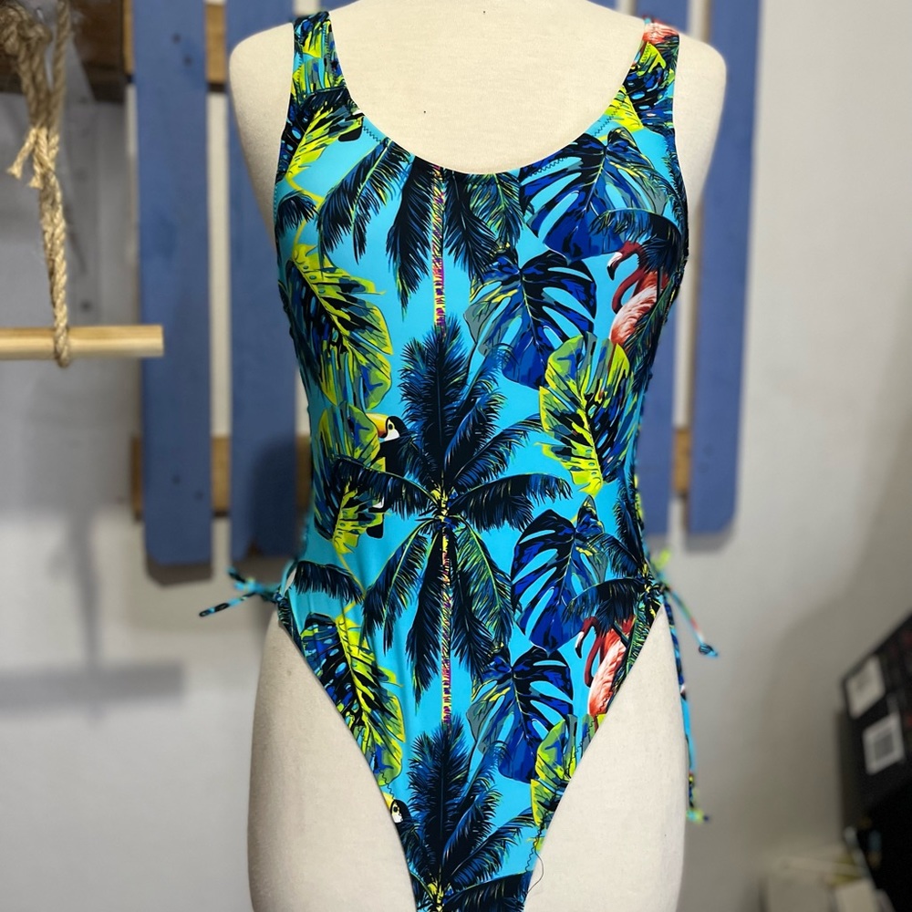 Tropical One Piece Swim
